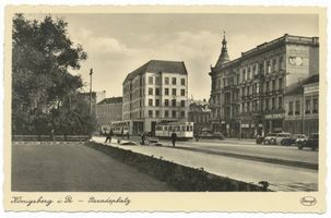 Königsberg (Pr.), Stadtkreis Königsberg Paradeplatz Königsberg, Paradeplatz Königsberg, Paradeplatz und Königsgarten