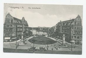 Königsberg (Pr.), Stadtkreis Königsberg  Königsberg (Pr.), Partie am Schlossteich VII-2 Königsberg, Schloßteich
