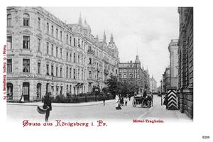 Königsberg (Pr.), Stadtkreis Königsberg Mitteltragheim Königsberg, Mitteltragheim 