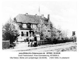 Groß Friedrichsdorf, Kreis Elchniederung
