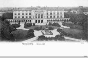 Königsberg (Pr.), Stadtkreis Königsberg Paradeplatz Königsberg, Universität, Königsgarten I 