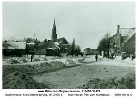 Kuckerneese, Ort, Kreis Elchniederung Am Markt