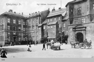 Königsberg (Pr.), Stadtkreis Königsberg  Königsberg, Schloß Hauptwache Königsberg, Schloß