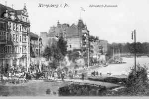 Königsberg (Pr.), Stadtkreis Königsberg Münzplatz Königsberg, Schloßteich-Promenade Königsberg, Schloßteich