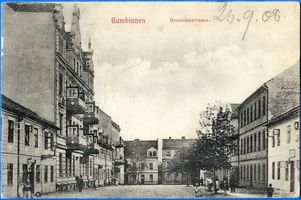 Gumbinnen, Stadt, Kreis Gumbinnen Brunnenstraße Gumbinnen, Brunnenstraße II 
