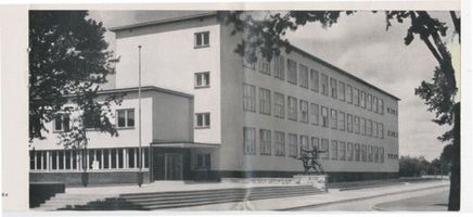Königsberg (Pr.), Stadtkreis Königsberg Auguste-Viktoria-Allee Königsberg, Auguste-Viktoria-Allee, Die neue Handelshochschule 