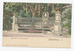 Königsberg (Pr.), Stadtkreis Königsberg  Königsberg, Denkmal in Luisenwahl 