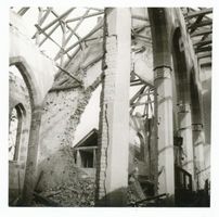 Tilsit, Stadt, Stadtkreis Tilsit  Tilsit, Fabrikstr., zerstörte kath. Kirche II 