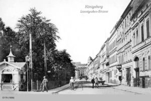 Königsberg (Pr.), Stadtkreis Königsberg Lizentgrabenstraße Königsberg, Licentgrabenstraße 