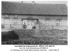 Inse, Ort, Kreis Elchniederung
