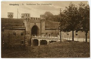 Königsberg (Pr.), Stadtkreis Königsberg  Königsberg (Pr.), Sackheimer Tor III Königsberg, Sackheimer Tor