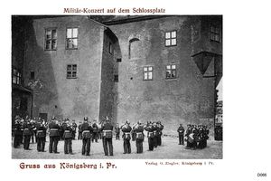 Königsberg (Pr.), Stadtkreis Königsberg  Königsberg, Schloßplatz, Konzert 