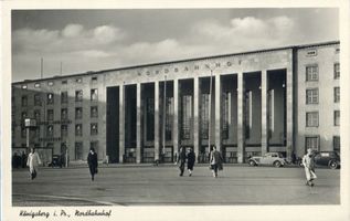 Königsberg (Pr.), Stadtkreis Königsberg Adolf-Hitler-Platz Königsberg (Pr.), Nordbahnhof VI Königsberg, Hansaplatz und Umgebung