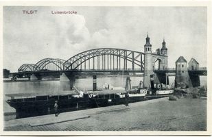 Tilsit, Stadt, Stadtkreis Tilsit  Tilsit, Luisenbrücke Tilsit, Luisen-Brücke