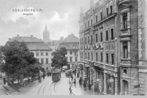 Königsberg (Pr.), Stadtkreis Königsberg Bergplatz Königsberg, Bergplatz, Schloßturm Königsberg, Stadtteil Löbenicht