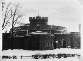 Königsberg (Pr.), Stadtkreis Königsberg  Königsberg, Der Wrangelturm XIII (Winterbild) Königsberg, Festungsanlagen, Tore