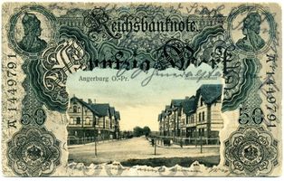 Angerburg Kr. Angerburg, Stadt, Kreis Angerburg Lötzener Straße