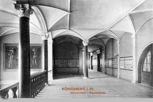 Königsberg (Pr.), Stadtkreis Königsberg Paradeplatz Königsberg, Universität Wandelhalle 