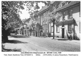 Tilsit, Stadt, Stadtkreis Tilsit Stiftstraße  Tilsit, Bereich südl. Lindenstr., südl. Fabrikstr., Stiftstr., Sommerstr., Luisenallee, östl. Jakobsruh