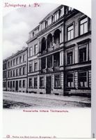 Königsberg (Pr.), Stadtkreis Königsberg Jägerhofstraße Königsberg, Krausesche höhere Töchterschule Königsberg, Schulen