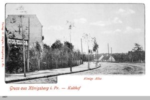 Königsberg (Pr.), Stadtkreis Königsberg  Königsberg, Kalthof Königsallee 