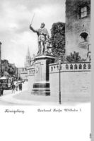 Königsberg (Pr.), Stadtkreis Königsberg Kaiser-Wilhelm-Platz Königsberg, Kaiser Wilhelm Denkmal 
