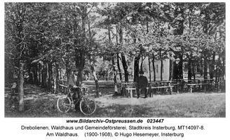 Drebolienen, Waldhaus und Gemeindeförsterei, Stadtkreis Insterburg