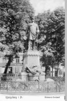Königsberg (Pr.), Stadtkreis Königsberg Bismarckplatz Königsberg, Bismarck Denkmal III 