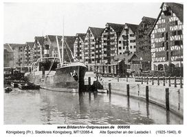 Königsberg (Pr.), Stadtkreis Königsberg   Königsberg, Speicherviertel am Hundegatt (Lastadie)