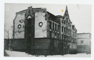 Königsberg (Pr.), Stadtkreis Königsberg Schönstraße Königsberg, Schönstraße nach der Zerstörung Königsberg, Zweiter Weltkrieg und das Ende