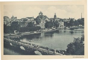 Königsberg (Pr.), Stadtkreis Königsberg  Königsberg (Pr.), Schloßteichpartie V Königsberg, Schloßteichbrücke