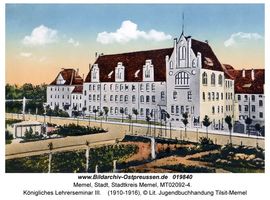 Memel, Stadt, Stadtkreis Memel