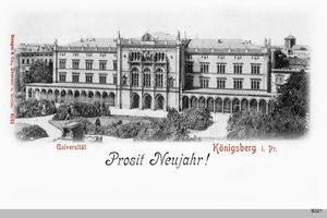Königsberg (Pr.), Stadtkreis Königsberg Paradeplatz Königsberg, Universität 