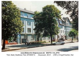 Tilsit, Stadt, Stadtkreis Tilsit Clausiusstraße 28-31  