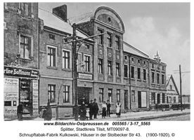 Splitter, Stadtkreis Tilsit Stolbecker Straße