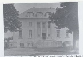 Königsberg (Pr.), Stadtkreis Königsberg Kastanienallee 26-28 Königsberg , Kastanienallee,  Villa Winter  Königsberg, Stadtteil Amalienau