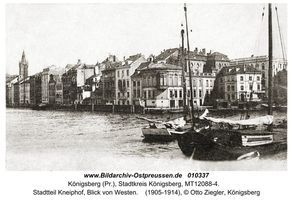 Königsberg (Pr.), Stadtkreis Königsberg Kai  Königsberg, Stadtteil Kneiphof