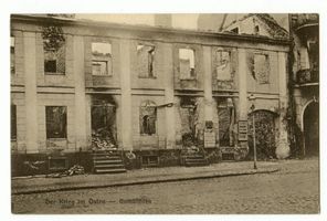 Gumbinnen, Stadt, Kreis Gumbinnen  Gumbinnen, Zerstörungen 1915 IV Gumbinnen, 1. Weltkrieg