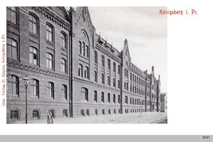 Königsberg (Pr.), Stadtkreis Königsberg  Königsberg, Löbnicht Hospital I Königsberg, Krankenhäuser und Kliniken