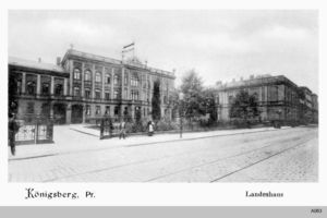 Königsberg (Pr.), Stadtkreis Königsberg Straße der SA Königsberg, Landeshaus Königsberg, Landeshaus