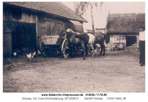 Grünau Kr. Elchniederung, Ort, Kreis Elchniederung