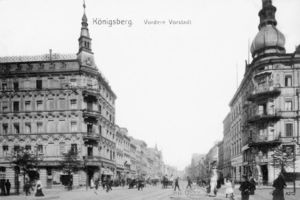 Königsberg (Pr.), Stadtkreis Königsberg Vorstädtische Langgasse (fr. Kronenstraßeḩ Vorstadt嚊� Vorstadt) Königsberg, Vordere Vorstadt IV 