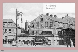 Königsberg (Pr.), Stadtkreis Königsberg Französische Straße 14 Königsberg, Schloßplatz, Marzipanfabrik 