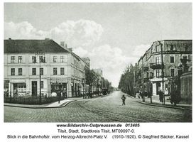 Tilsit, Stadt, Stadtkreis Tilsit Herzog-Albrecht-Platz  Tilsit, Bereich 