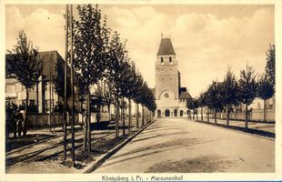 Königsberg (Pr.), Stadtkreis Königsberg  Königsberg (Pr.), Maraunenhof, Neue Tragheimer Kirche VI Königsberg, Stadtteil Maraunenhof