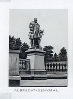 Königsberg (Pr.), Stadtkreis Königsberg  Königsberg (Pr.), Herzog-Albrecht-Denkmal, Lithographie Königsberg, Herzog Albrecht Denkmal