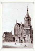 Königsberg (Pr.), Stadtkreis Königsberg  Königsberg (Pr.), Dom, Lithographie III Königsberg, Dom