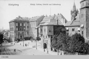 Königsberg (Pr.), Stadtkreis Königsberg  Königsberg, Schloß von der Ostseite Königsberg, Schloß