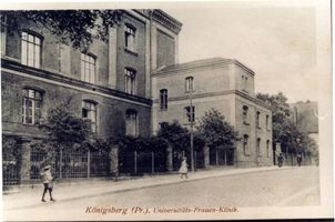 Königsberg (Pr.), Stadtkreis Königsberg Drummstraße 22-24 Königsberg, Kgl. Universitäts-Frauen- Klinik II Königsberg, Krankenhäuser und Kliniken