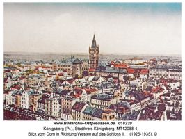 Königsberg (Pr.), Stadtkreis Königsberg   Königsberg, Stadtteil Altstadt (Umgebung des Schlosses)